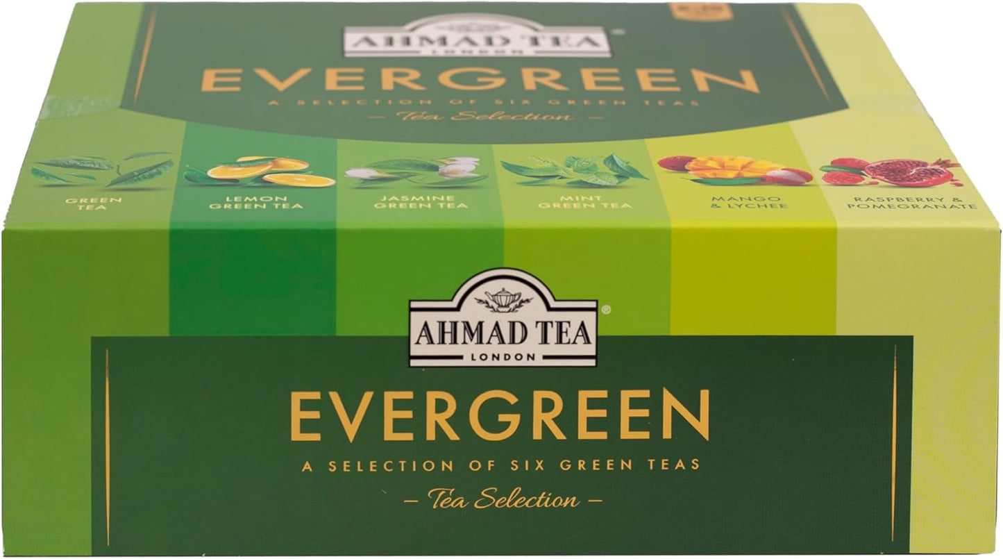 Ahmad Tea - Evergreen Tea Gift Pack (60 Tea Bags)