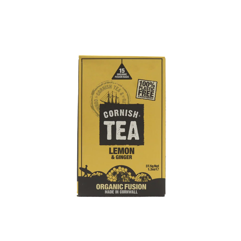 Cornish Tea - Lemon and Ginger - 15 Fusion Bags