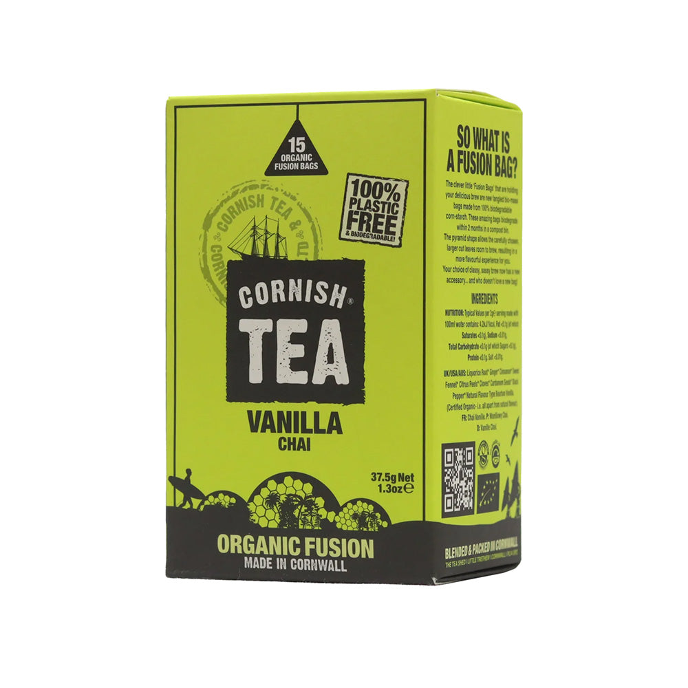 Cornish Tea - Vanilla Chai- 15 Fusion Bags
