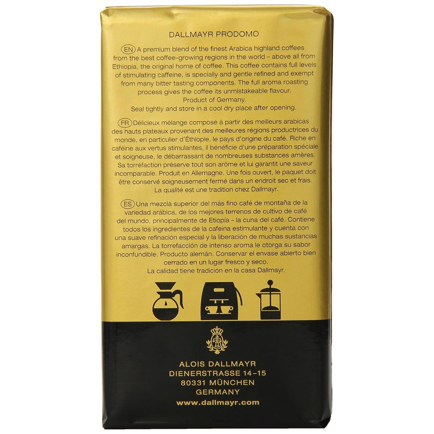 Dallmayr - Prodomo Coffee (250g)
