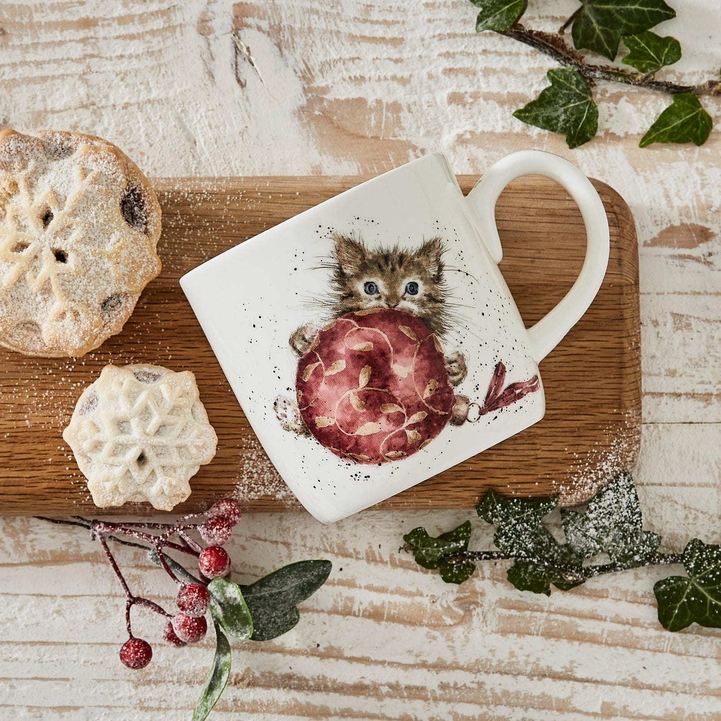 Wrendale DESIGNS - Mug 11oz - Purrfect Christmas - Limolin
