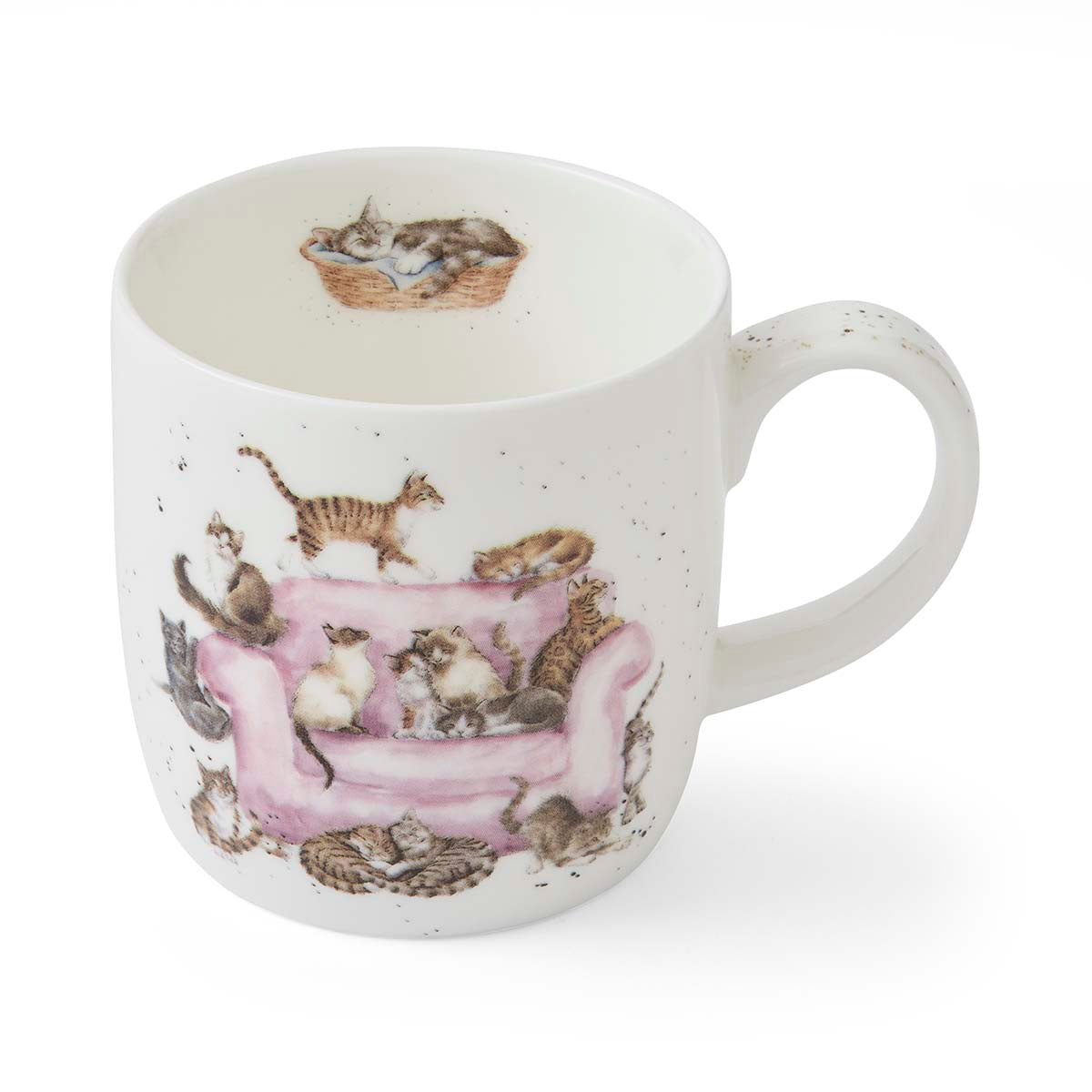 Wrendale Design Mug - Cattitude (Cats), 11oz