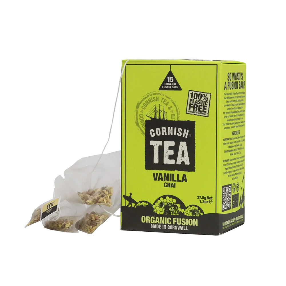 Cornish Tea - Vanilla Chai- 15 Fusion Bags