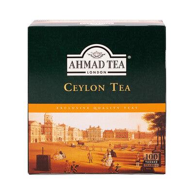Ahmad Tea - Ceylon Teabags (100 Tea Bags) - Limolin Grocery