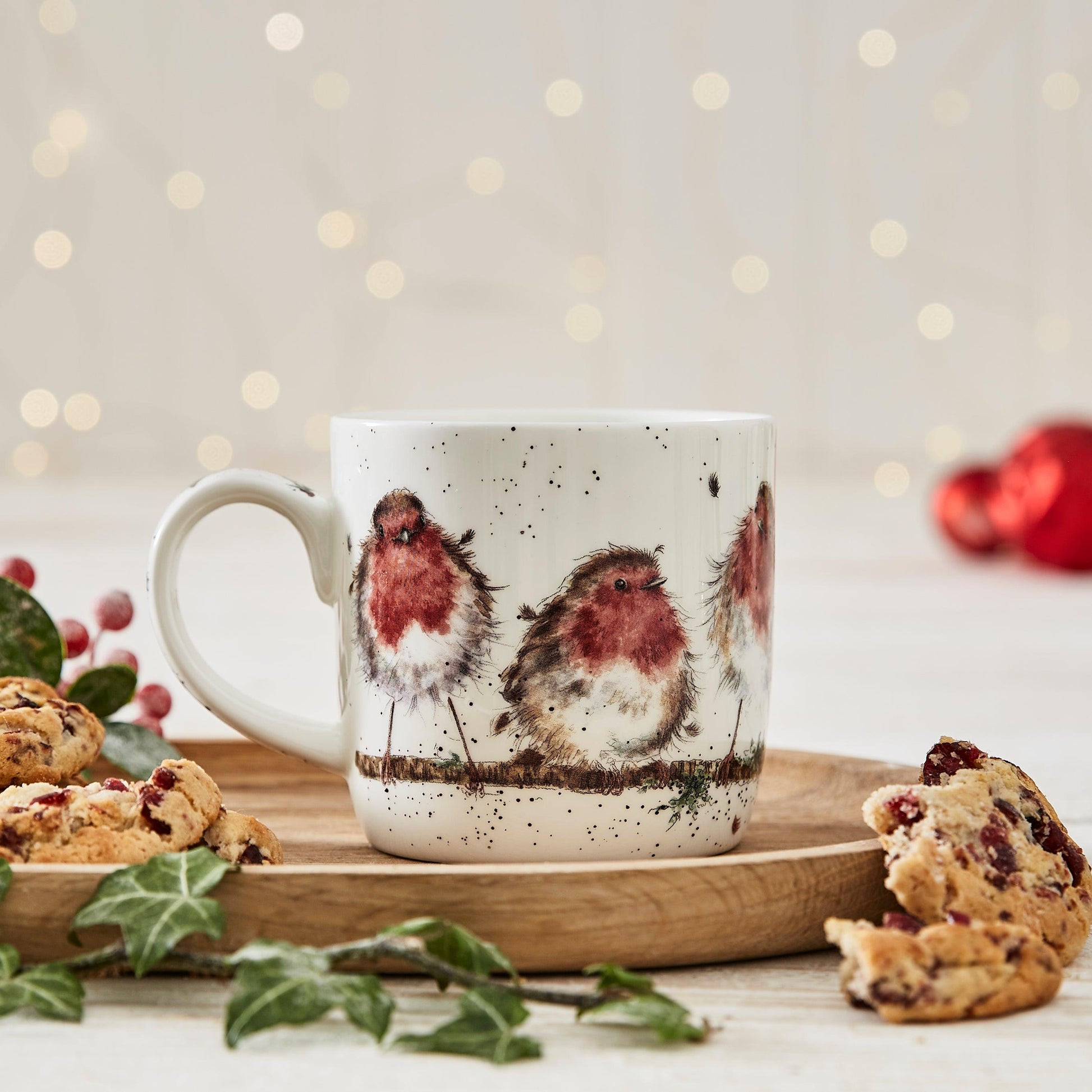 Wrendale DESIGNS - Mug 11oz - Rocking Robins - Limolin 